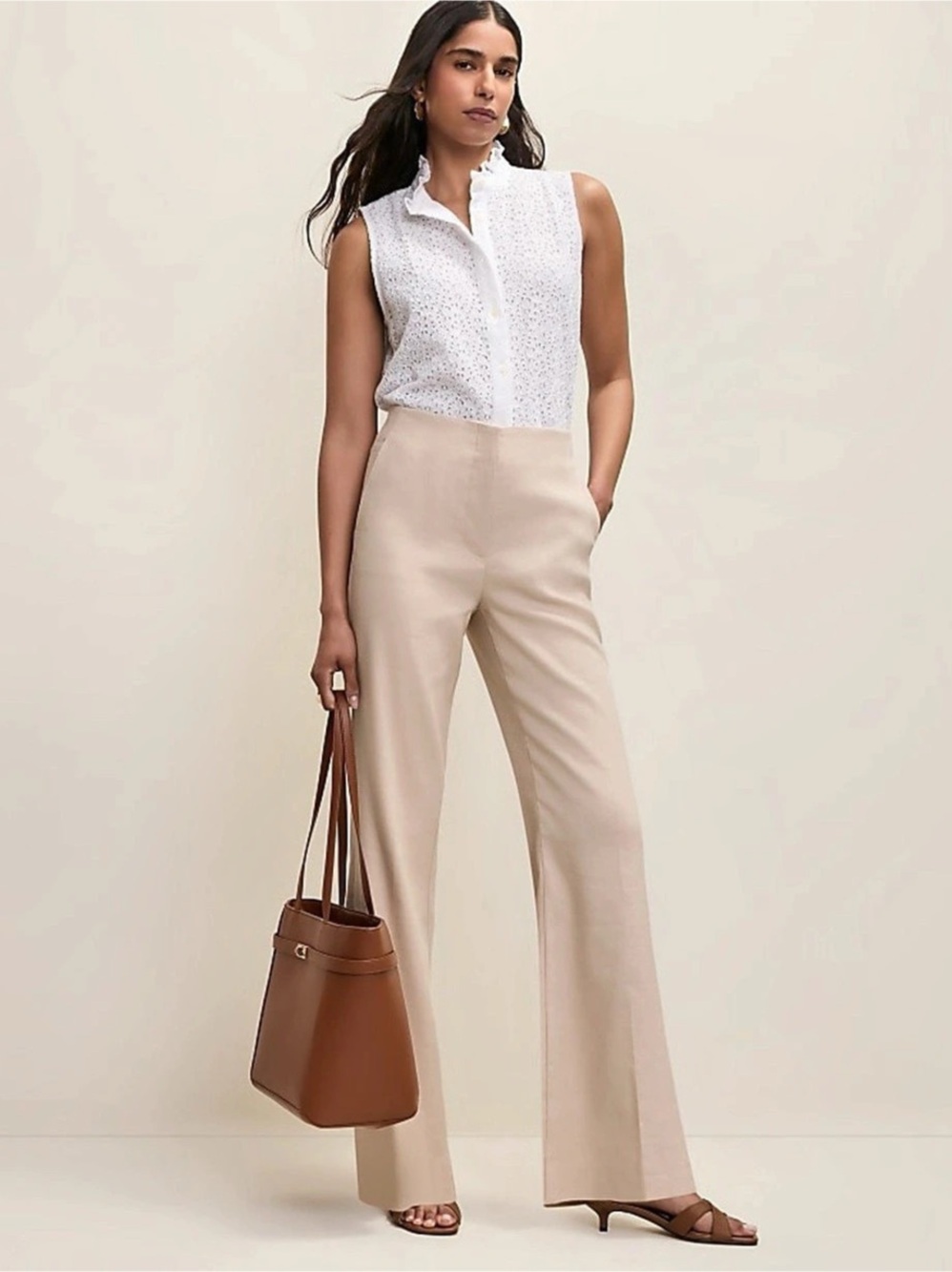 Ann Taylor The Linen Trouser